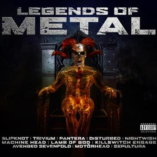 Hovedbilde Legends Of Metal (2CD) Diverse artister metal