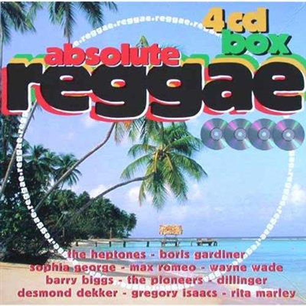 Absolute Reggae 4cd Box i LP-Cover (4CD) Diverse artister