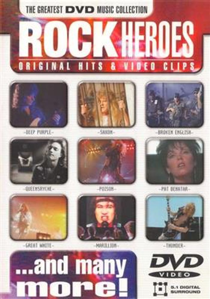 Rock Heroes (DVD) Diverse artister