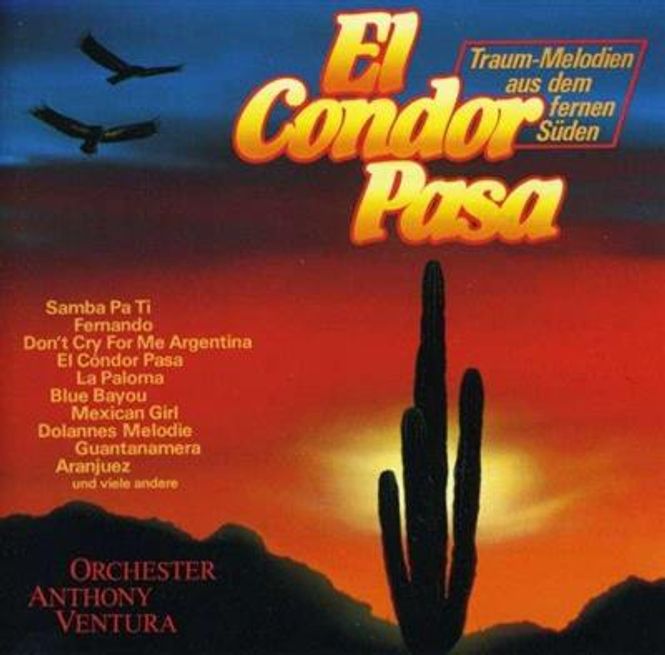 Hovedbilde Anthony Ventura Orchester - El Condor Pasa (CD)