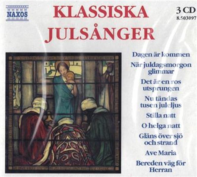 Hovedbilde Klassiska Julsånger (3CD) Diverse artister klassisk