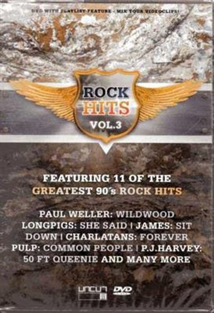 Rock Hits Vol. 03 - Greatest 90s Rock Hits (DVD)