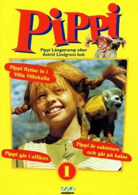 Hovedbilde Pippi Langstrømpe 1 (DVD) Tv-serien del 1