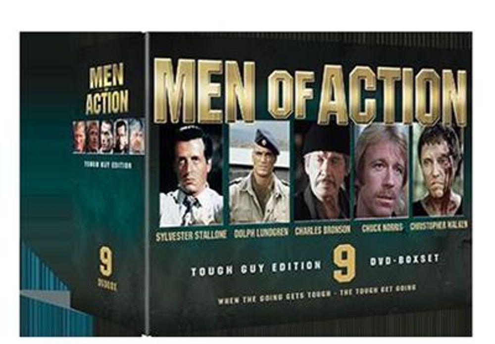 Men of Action Box (DVD) 9 filmer i en box