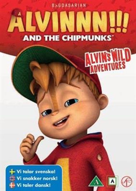 Hovedbilde Alvin & Gjengen - Alvins Ville Eventyr (DVD)