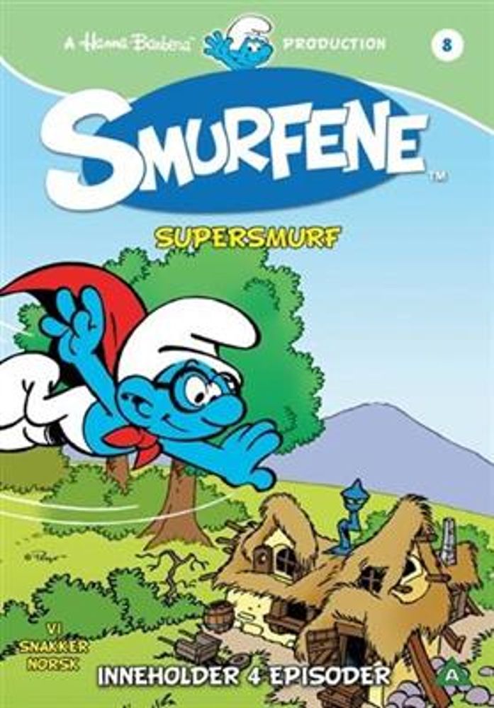 Smurfene 8 - Supersmurf (DVD)