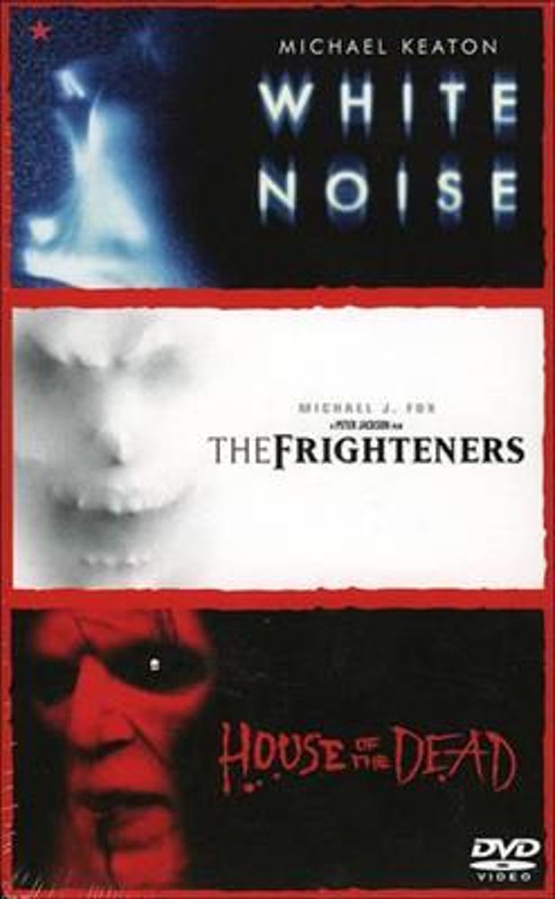 White Noise / The Frighteners / House Of  The Dead (DVD) 3 filmer i En boks
