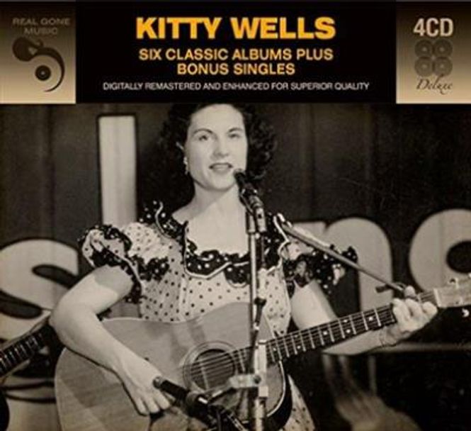 Hovedbilde Kitty Wells - Six Classic Albums Plus Bonus Singles (4CD)