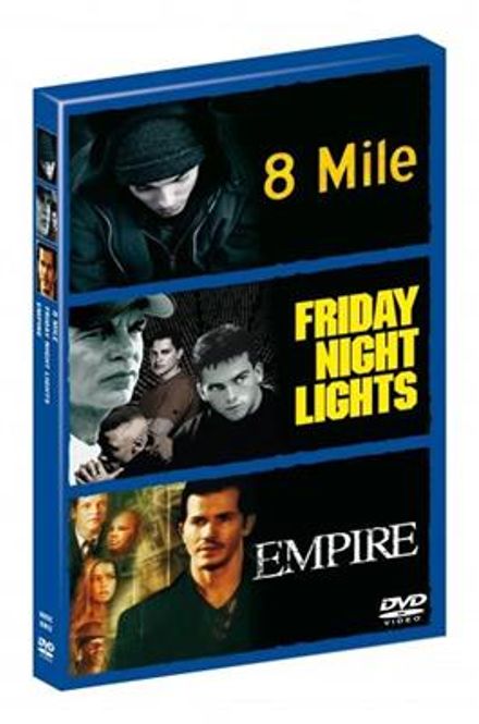 Hovedbilde 8 Mile / Friday Night Lights / Empire (DVD) 3 filmer i en ...