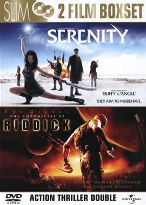 Hovedbilde Serenity / The Chronicles of Riddick (DVD) 2 filmer i En
