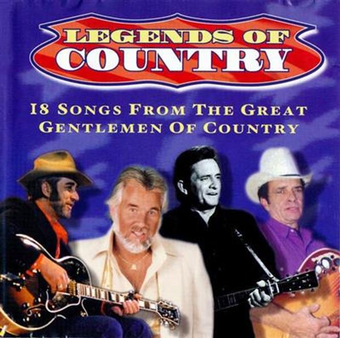 Hovedbilde Legends Of Country - 18 Songs From The Great Gentlemen Of ...