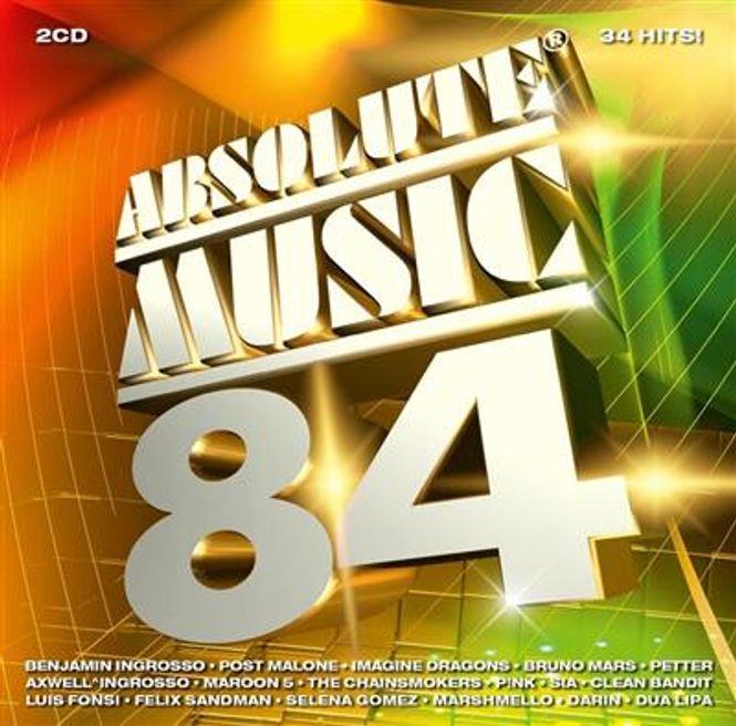 Hovedbilde Absolute Music 84 - Diverse Artister (2CD)
