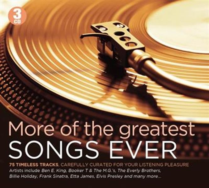 Hovedbilde More Of The Greatest Songs Ever (3CD)