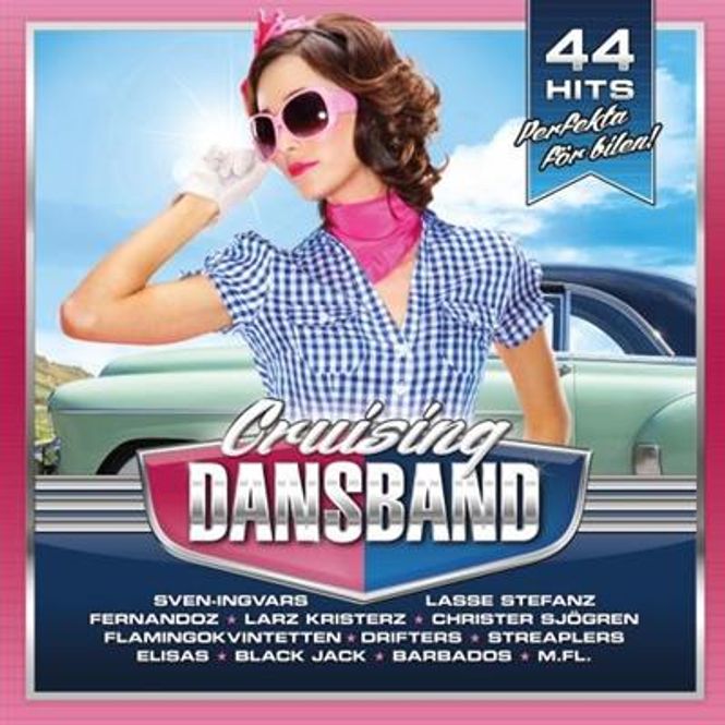 Hovedbilde Cruising Dansband (2CD) 44 Hits fra Diverse artister