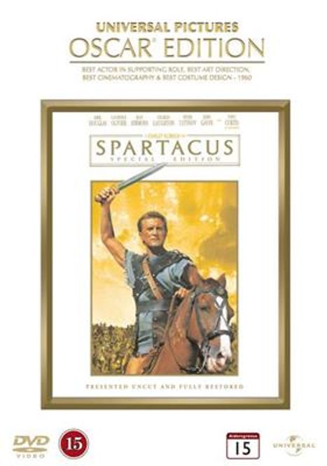 Hovedbilde Spartacus (1960) (DVD)