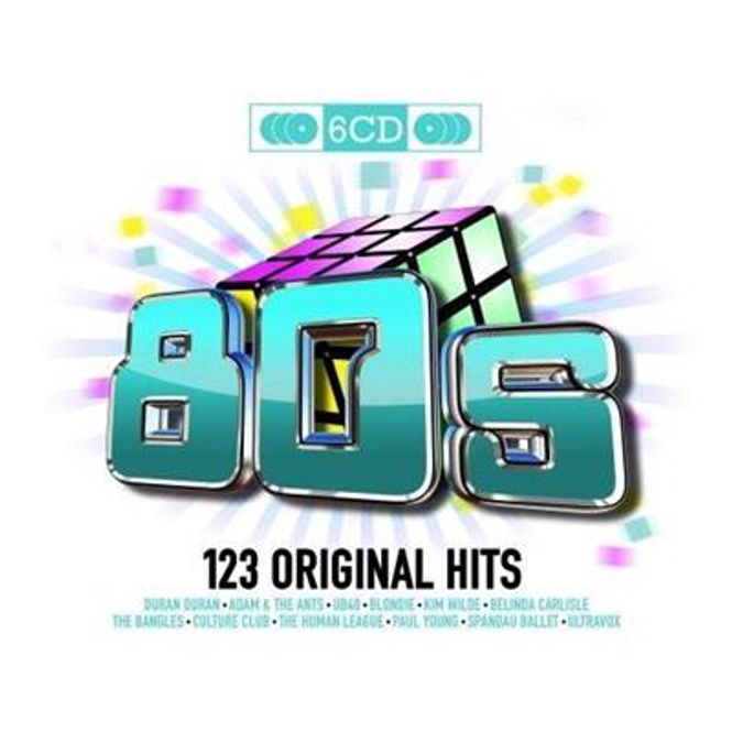 Hovedbilde Original Hits - Eighties - 123 Original Hits From The 80`s ...