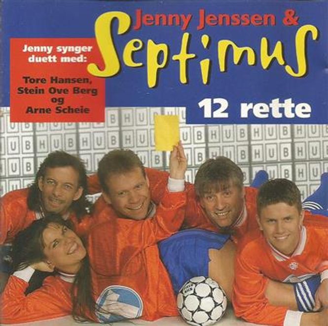 Hovedbilde Jenny Jenssen & Septimus - 12 Rette (CD)