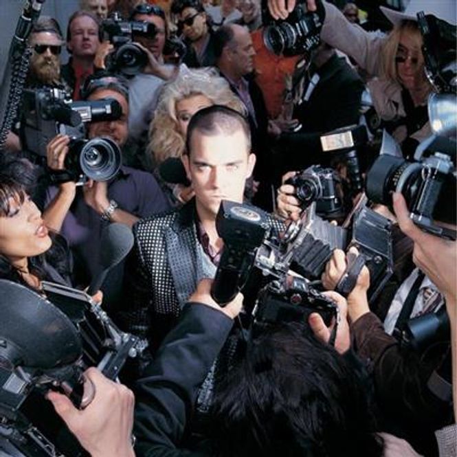 Hovedbilde Robbie Williams - Life Thru A Lens (CD)