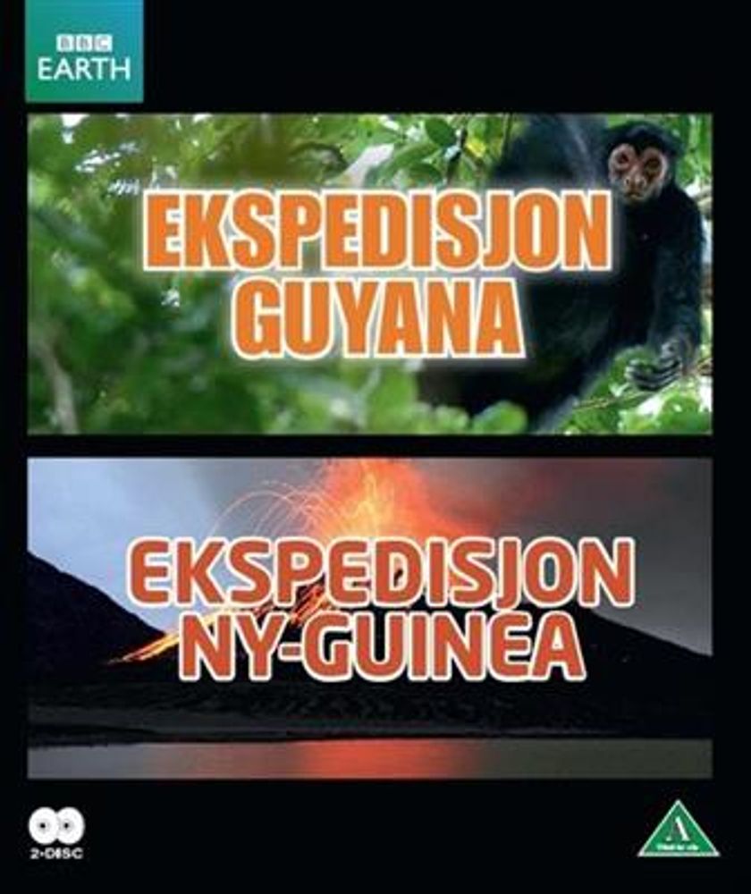Ekspedisjon Guyana / Ekspedisjon Ny-Guinea (Blu-ray)