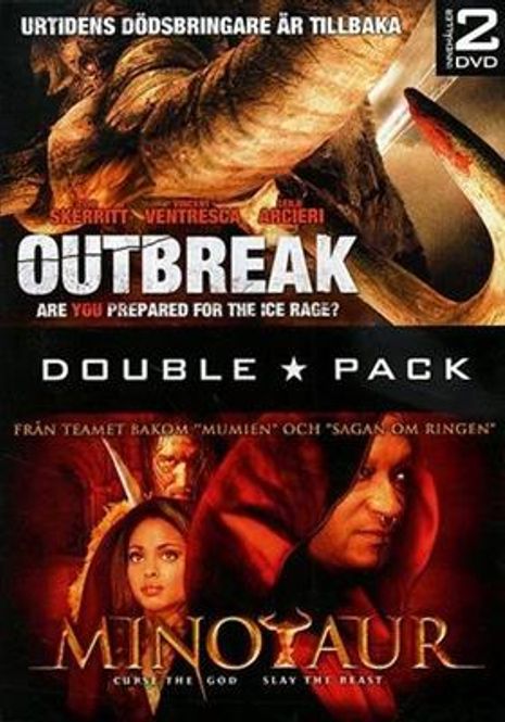 Hovedbilde Outbreak / Minotaur (DVD) 2 filmer i En