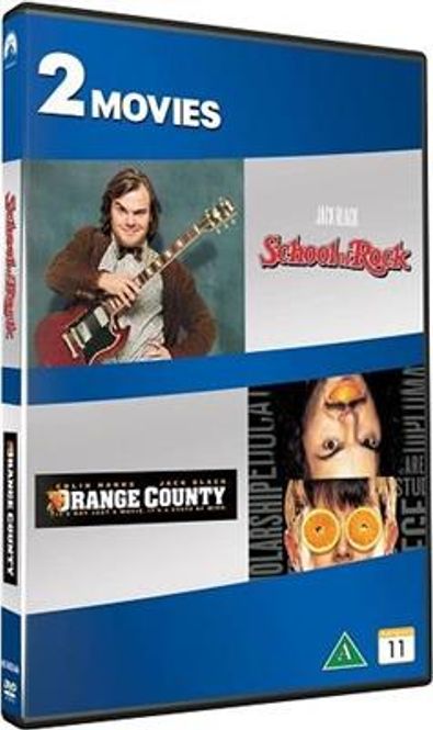Hovedbilde School Of Rock / Orange County (DVD)