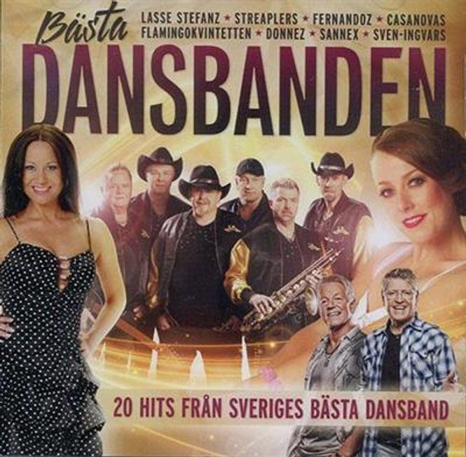 Hovedbilde Bästa Dansbanden (CD) Diverse Artister