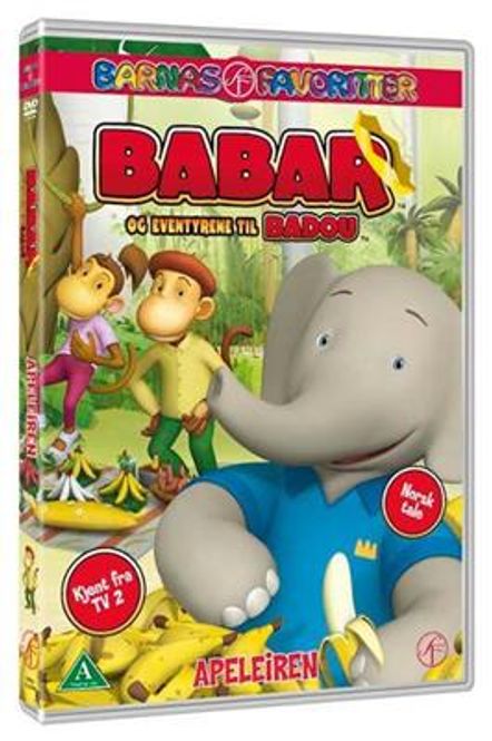 Hovedbilde Babar Og Eventyrene Til Badou - Apeleiren (DVD)