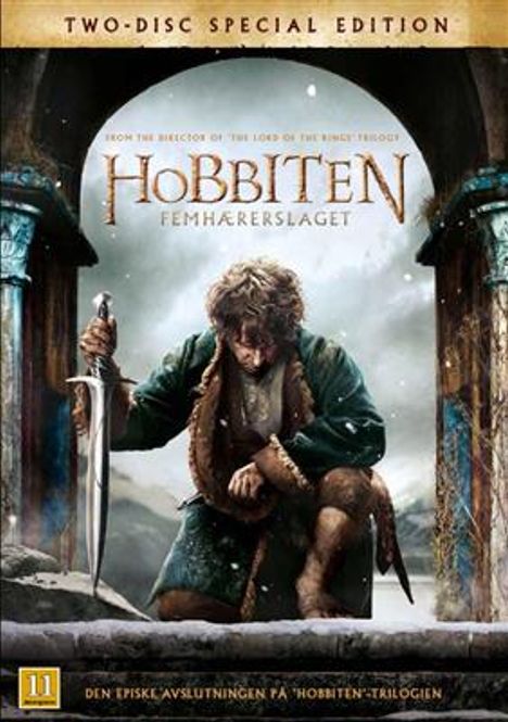 Hovedbilde Hobbiten - Femhærerslaget (DVD)