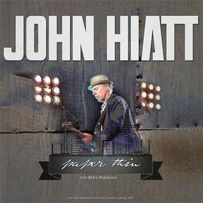 Hovedbilde John Hiatt - Paper Thin - Live Radio Broadcast (Vinyl- ...