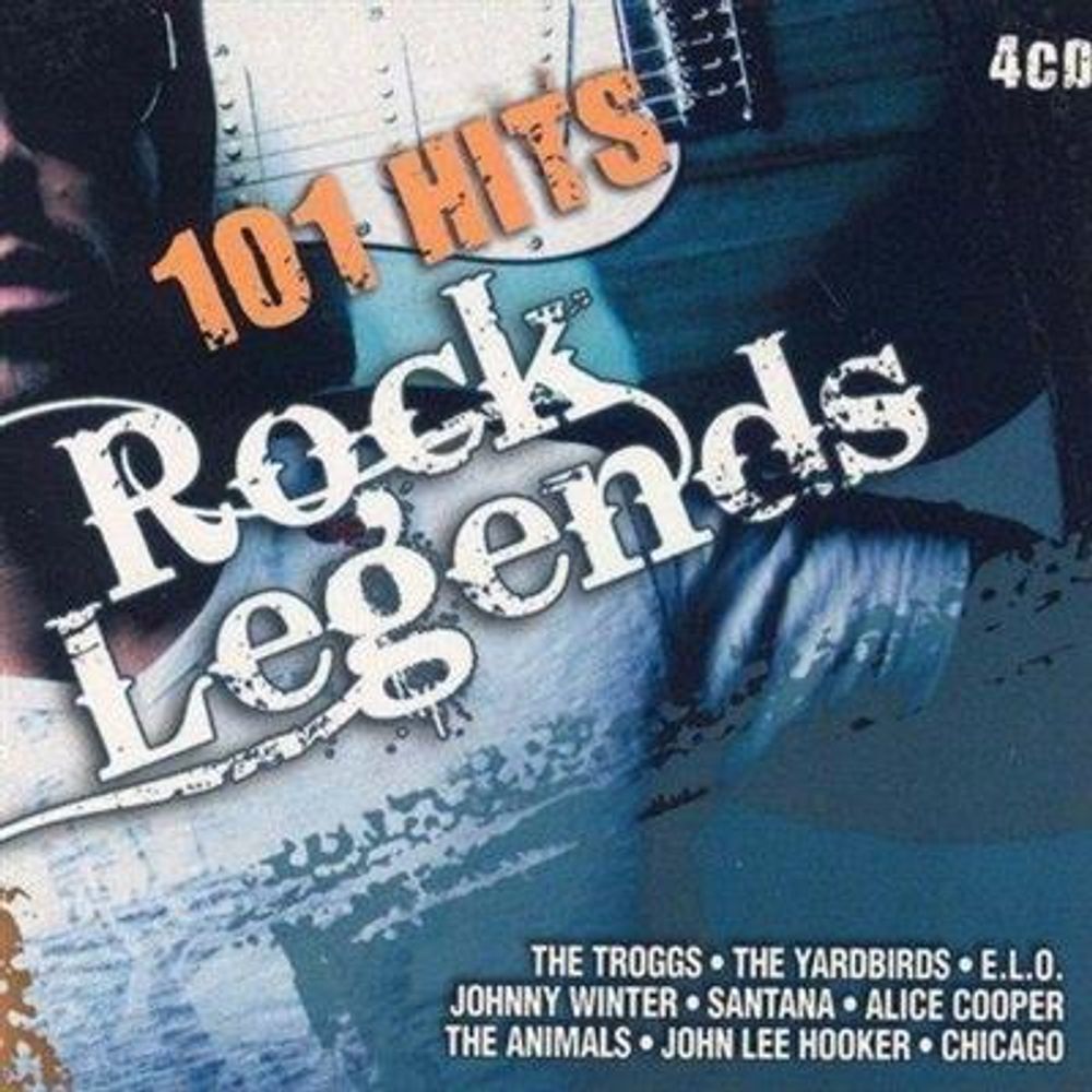 101 Hits Rock Legends (4CD) Diverse artister