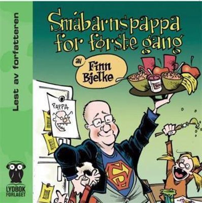 Hovedbilde Småbarnspappa For Første Gang (Finn Bjelke) (Lydbok - CD)