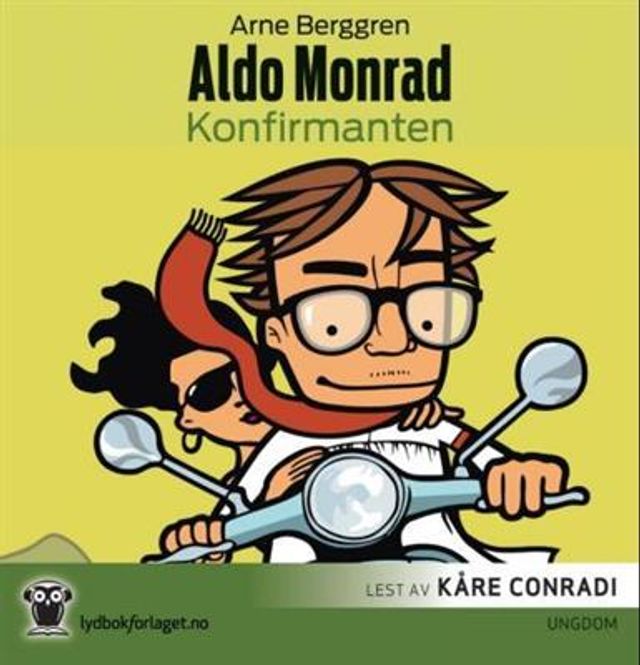 Hovedbilde Aldo Monrad - Konfirmanten (Arne Berggren) (Lydbok-CD)