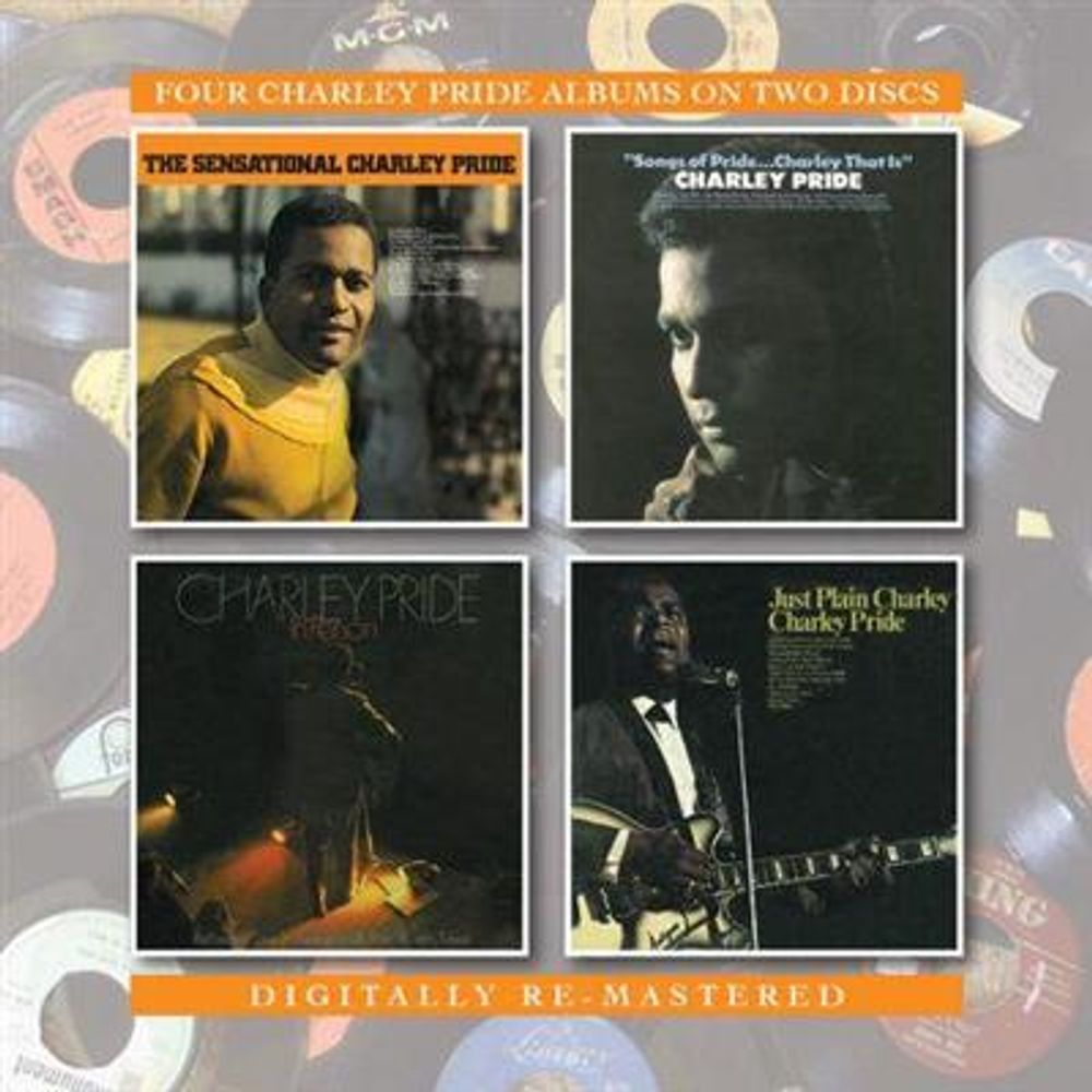 Charley Pride - The Sensational Charley Pride/Songs Of Pride...Charley That Is/In Person/Just Plain Charley (2CD Remastered)