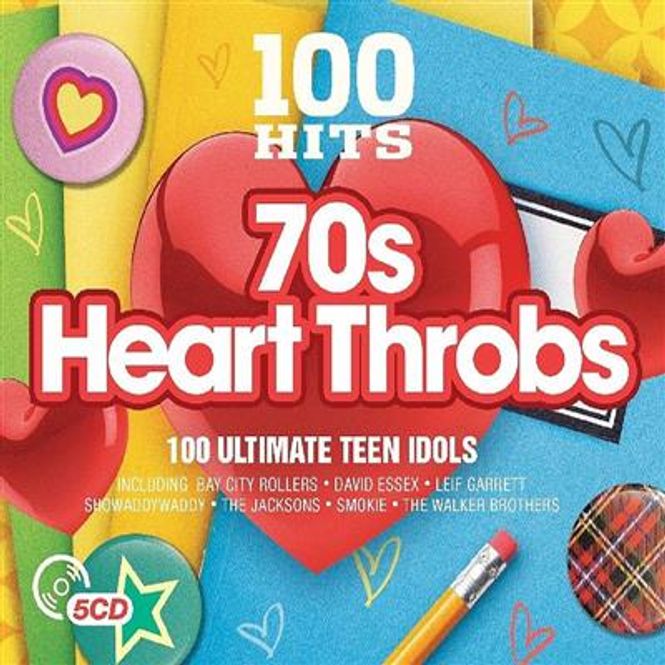 Hovedbilde 100 Hits - 70s Heart Throbs (5CD)