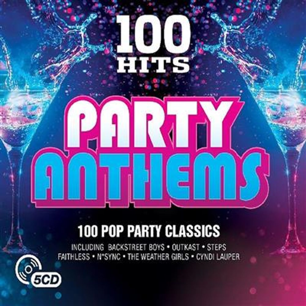 100 Hits - Party Anthems (5CD)