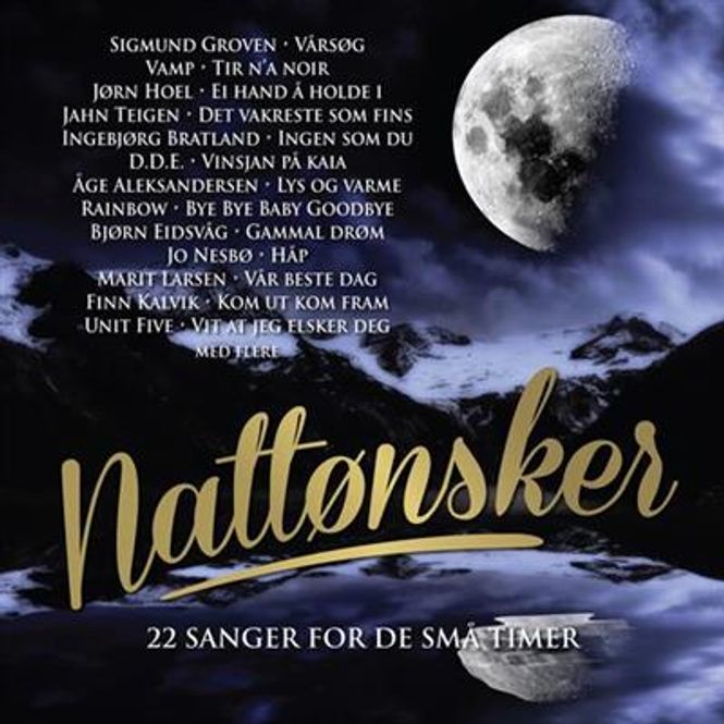 Hovedbilde Nattønsker - 22 Sanger For De Små Timer (CD)