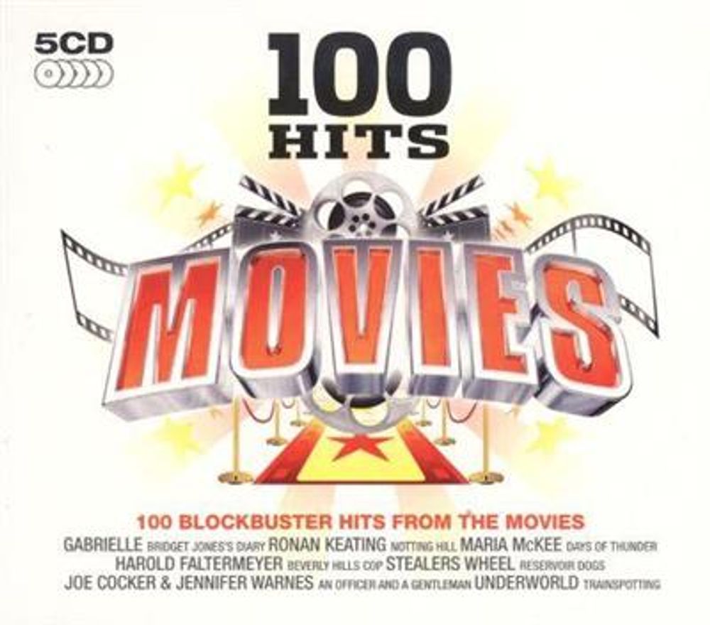 100 Hits Movies (5CD) Diverse artister Filmmusikk