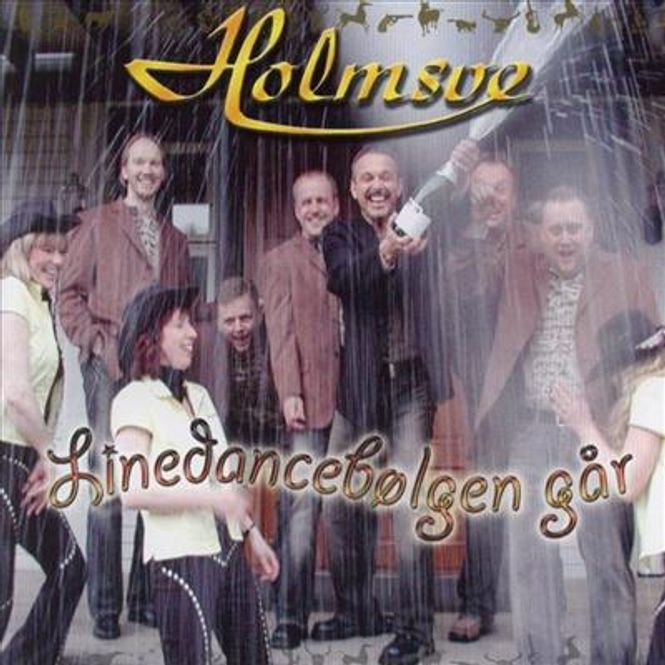 Hovedbilde Holmsve - Linedancebølgen Går (CD)