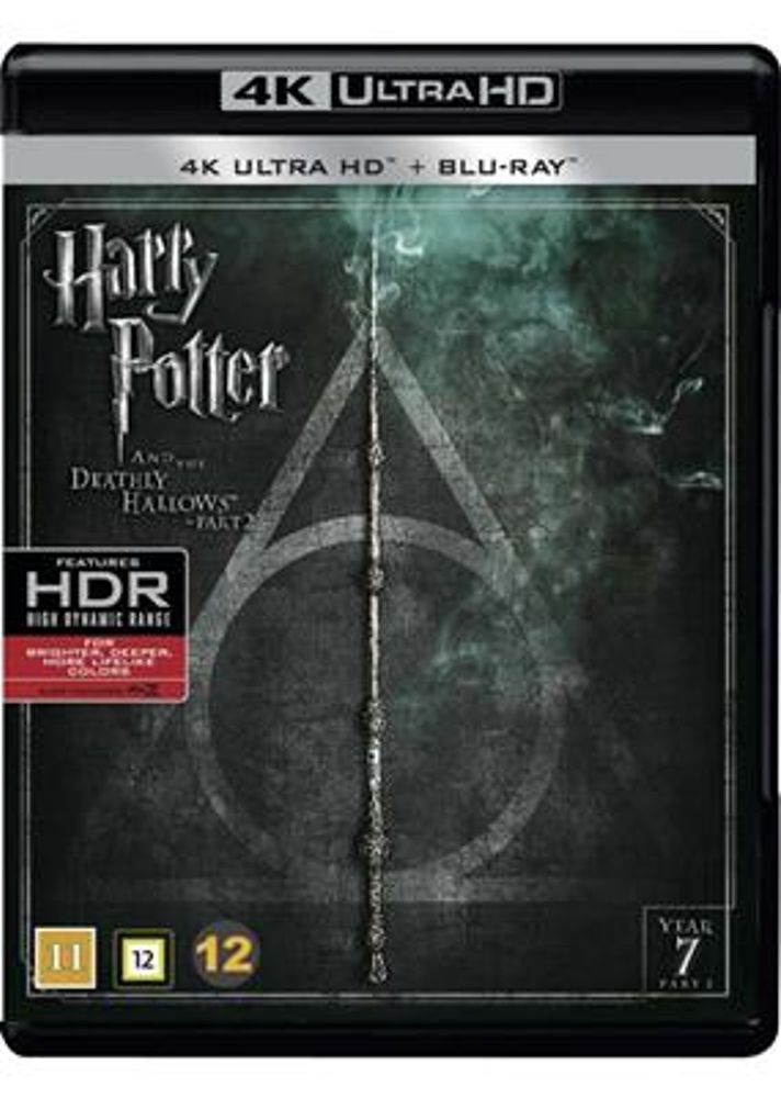 Harry Potter Og Dødstalismanene - Del 2 (4K Ultra HD + Blu-ray)