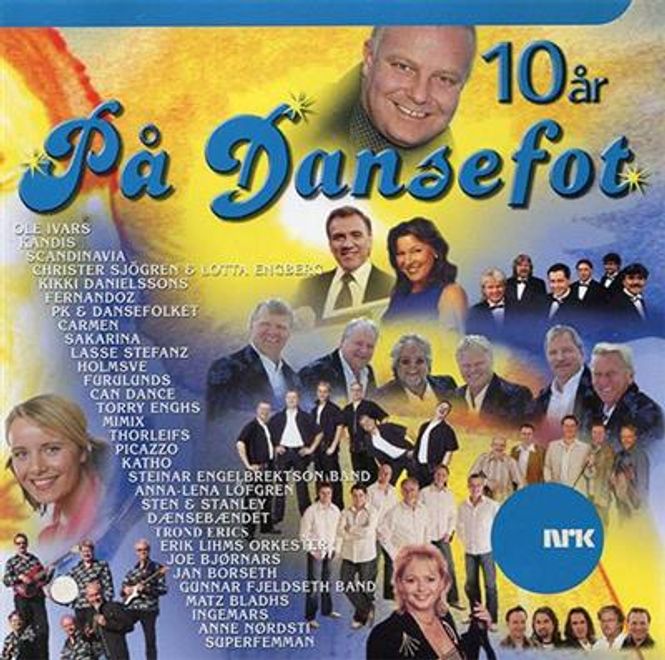 Hovedbilde På Dansefot 10 År (2CD) Diverse artister