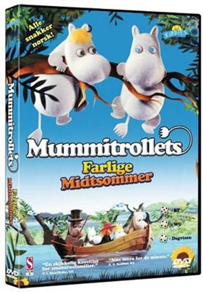 Mummitrollets Farlige Midtsommer (DVD)