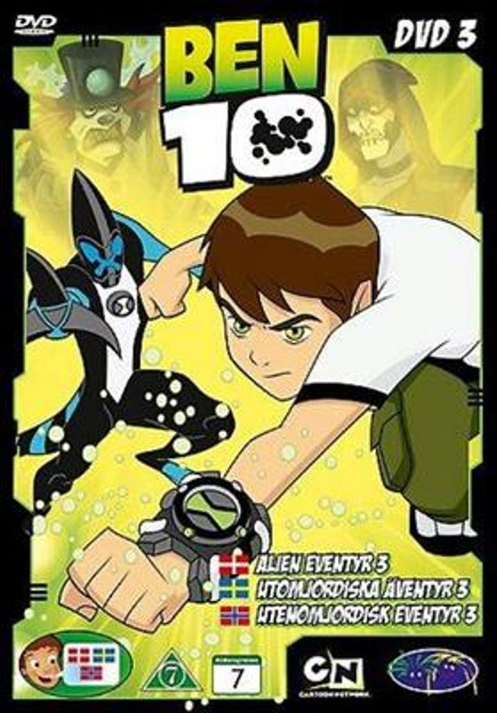 Ben 10 - Utenomjordiske Eventyr 3 (DVD)