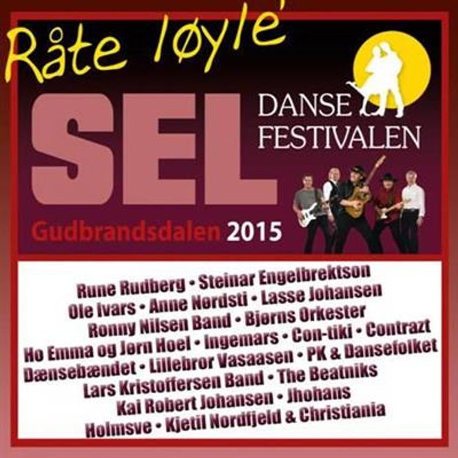Hovedbilde Dansefestivalen På Sel 2015 (CD)