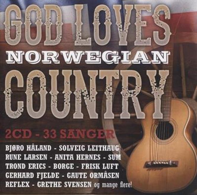 Hovedbilde God Loves Norwegian Country (2CD) Diverse Norsk Country
