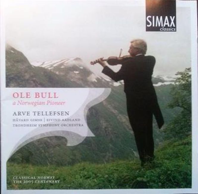 Hovedbilde Arve Tellefsen - Ole Bull A Norwegian Pioneer (CD)