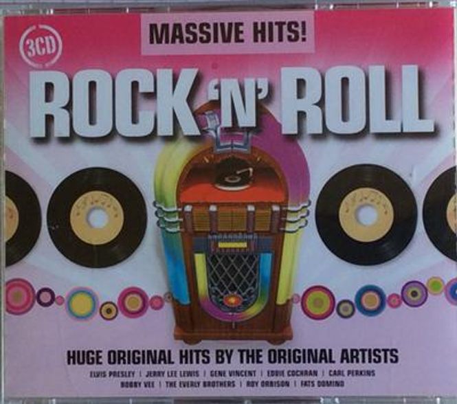 Hovedbilde Massive Hits Rock 'N' Roll (3CD) Diverse Artister