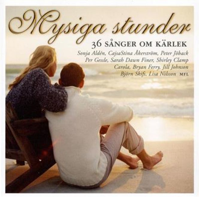 Hovedbilde Mysiga Stunder - 36 Sångar Om Karlek (2CD)