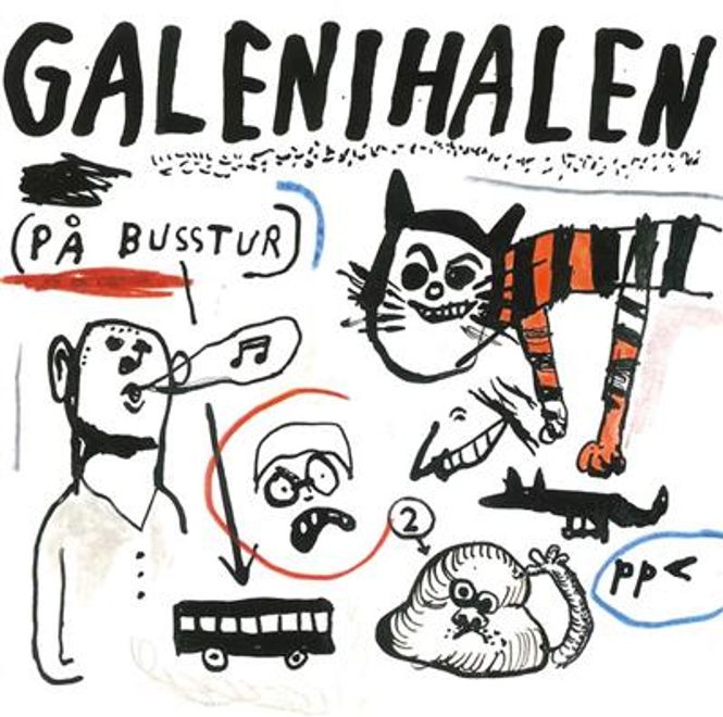 Hovedbilde Galen I Halen - På Busstur (CD)
