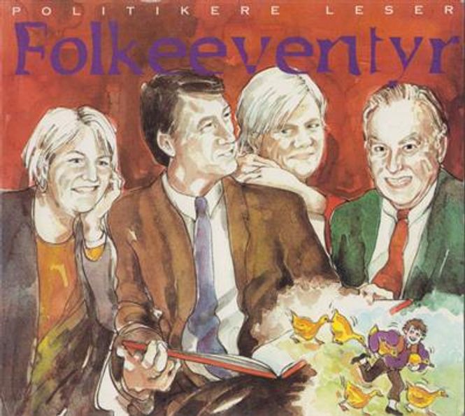 Hovedbilde Politikere Leser Folkeeventyr (Lydbok-CD)