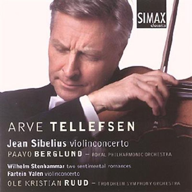 Hovedbilde Arve Tellefsen - Sibelius Violinconcerto - Stenhammer - ...